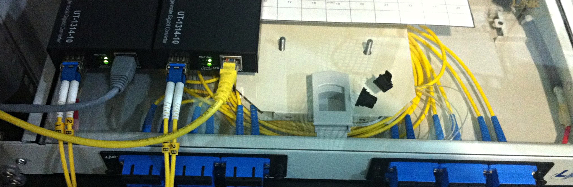 COMPUTER SERVER CCTV LAN NETWORK WIRING FIBER OPTIC