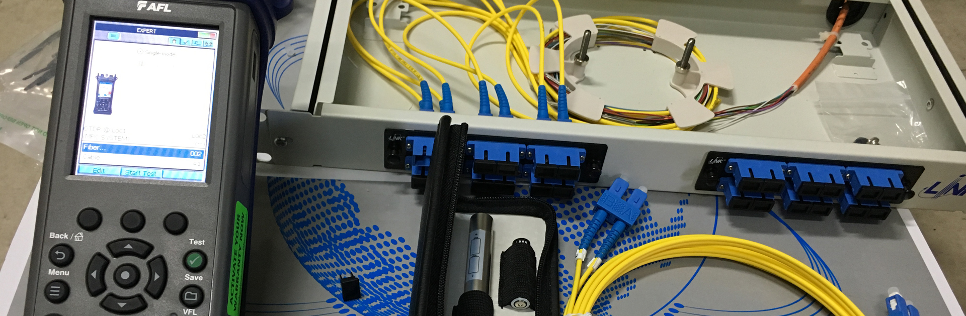 COMPUTER SERVER CCTV LAN NETWORK WIRING FIBER OPTIC